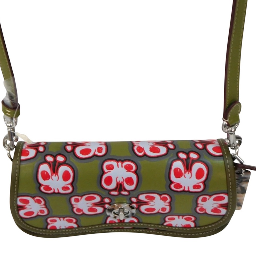 Coachtopia Wavy Dinky Butterfly Print NWT - Picture 5 of 12
